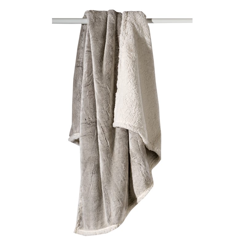 Plaid CHAYA coloris gris