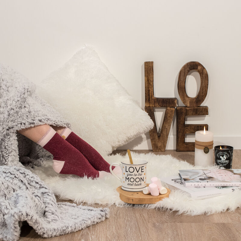 Figurine WOODLOVE coloris beige