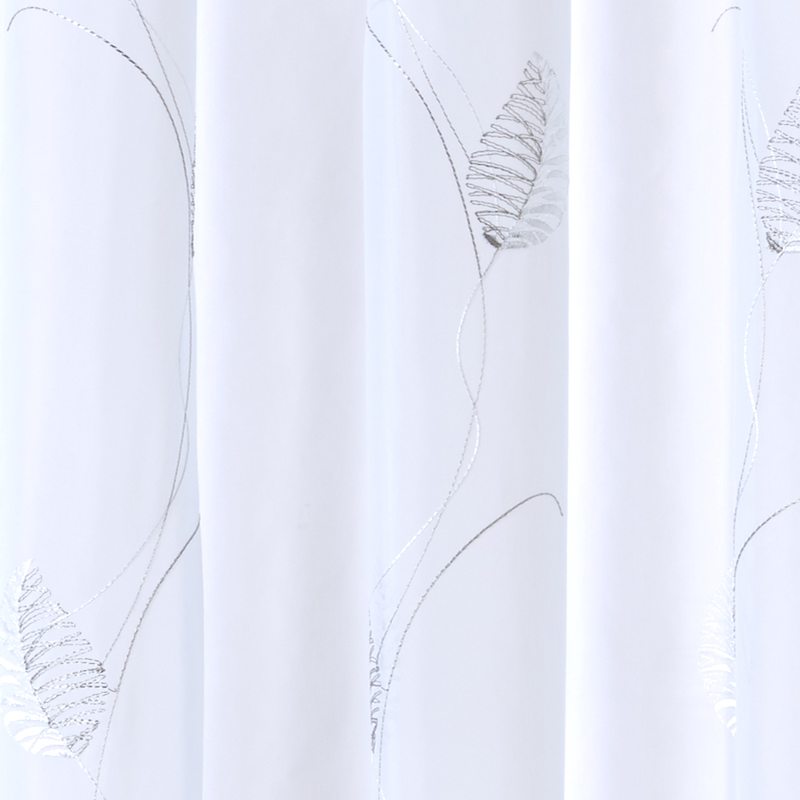 Voilage LUMA coloris gris perle 140 x 240 cm