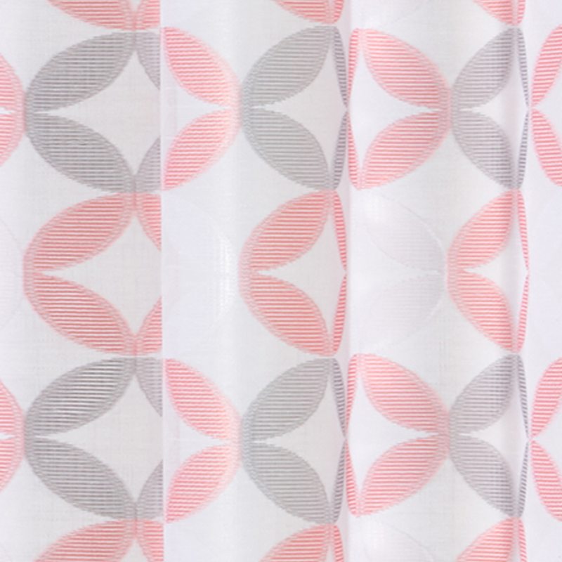 Voilage OWEN coloris corail 140 x 240 cm