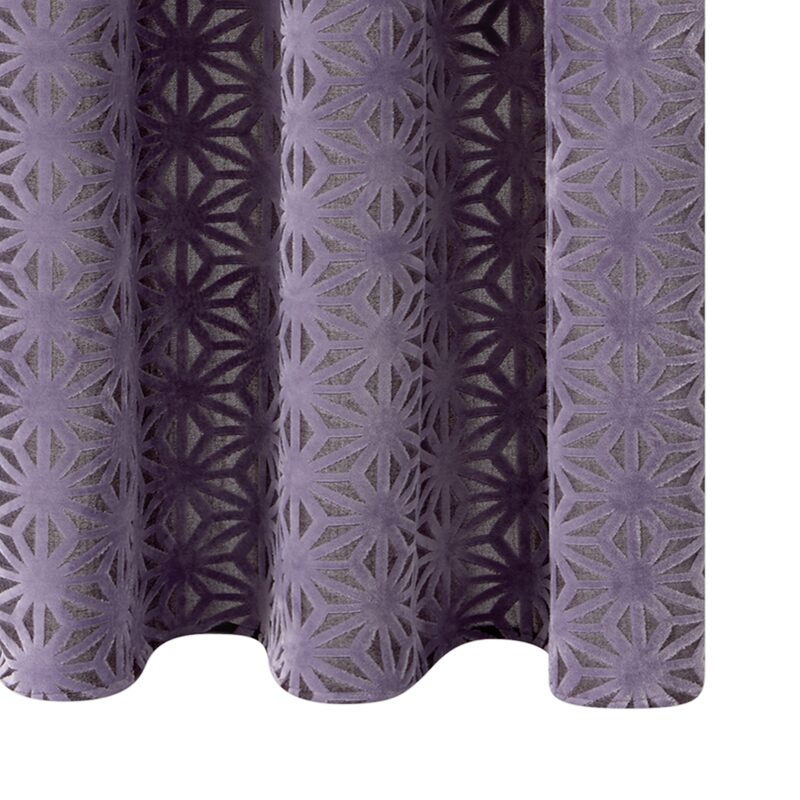 Rideau PRESTIGE coloris mauve 140 x 260 cm