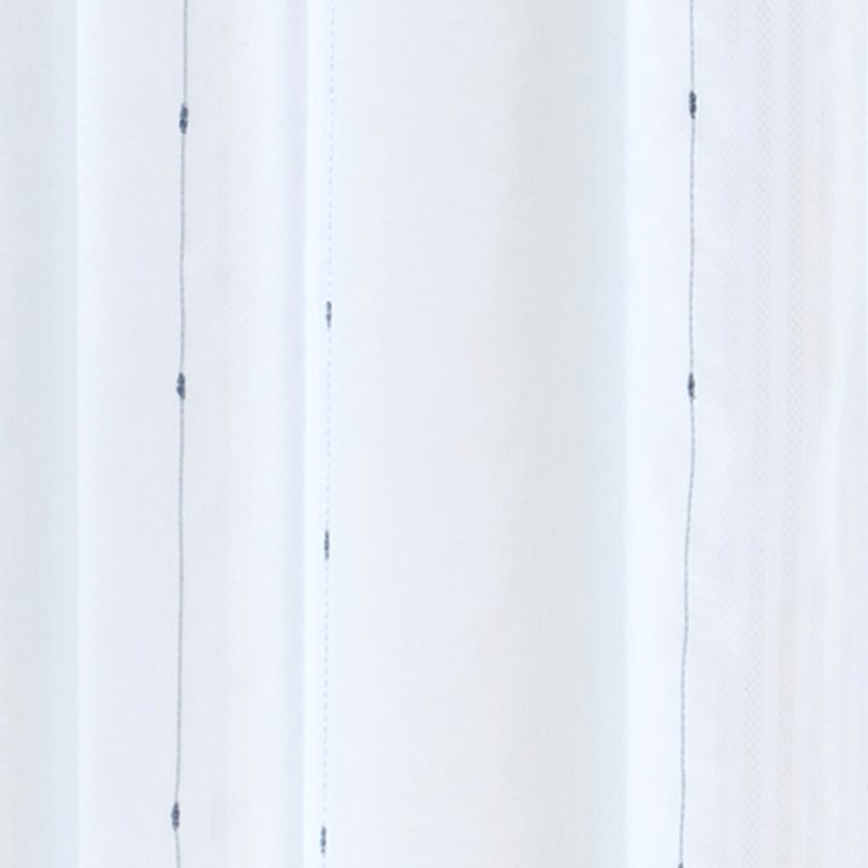 Voilage BOURGEON coloris bleu 140 x 260 cm