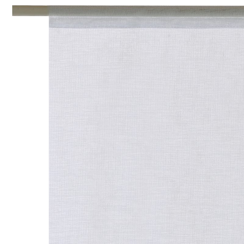 Vitrage MIA coloris blanc 60 x 120 cm