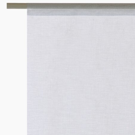 Vitrage MIA coloris blanc 60 x 120 cm