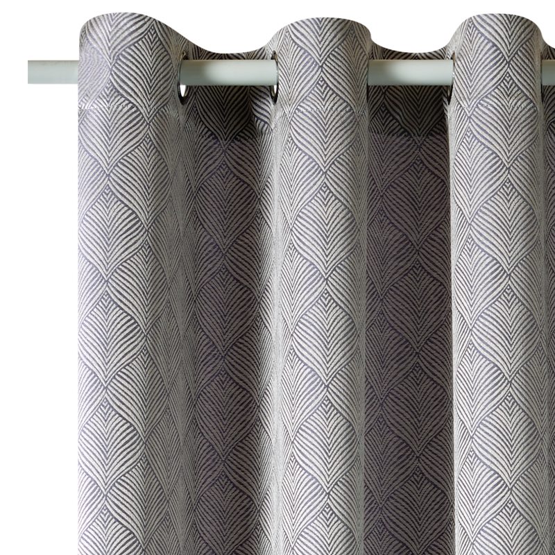 Rideau HERA coloris gris 140 x 260 cm