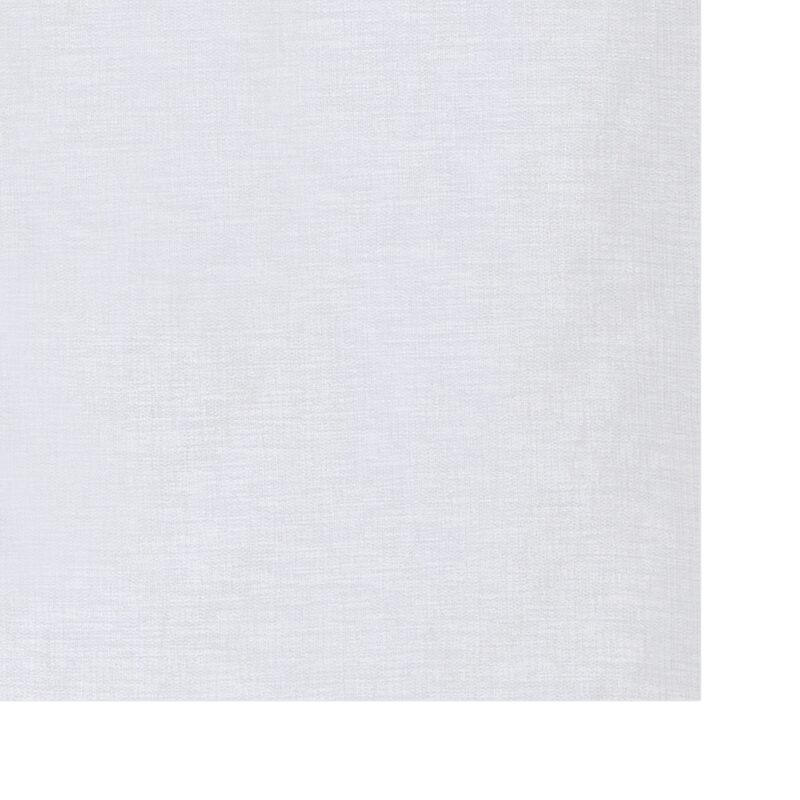 Vitrage MIA coloris blanc 45 x 90 cm