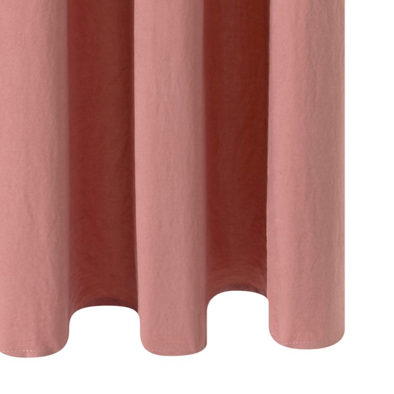 Rideau ELISUS coloris rose des sables 140 x 240 cm