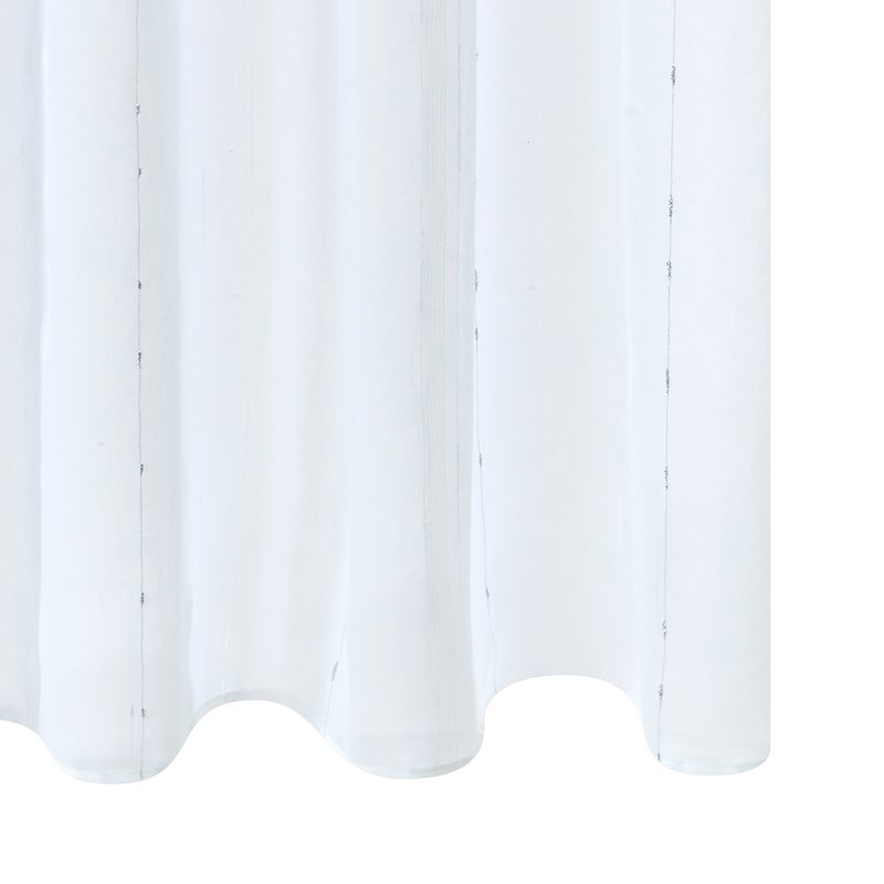 Voilage SILLON coloris blanc 140 x 260 cm
