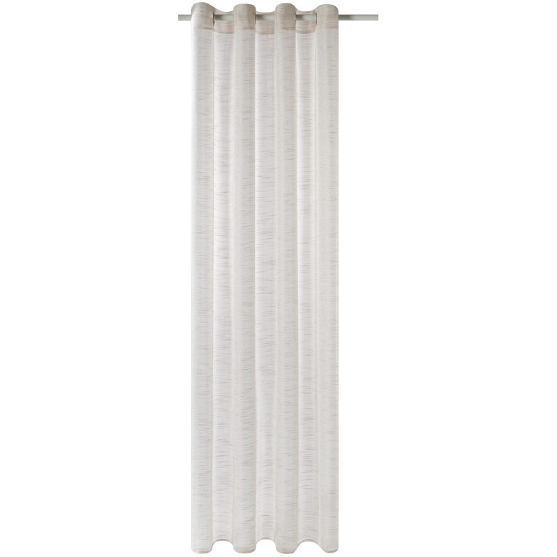 Voilage BANGKOK coloris beige 140 x 240 cm