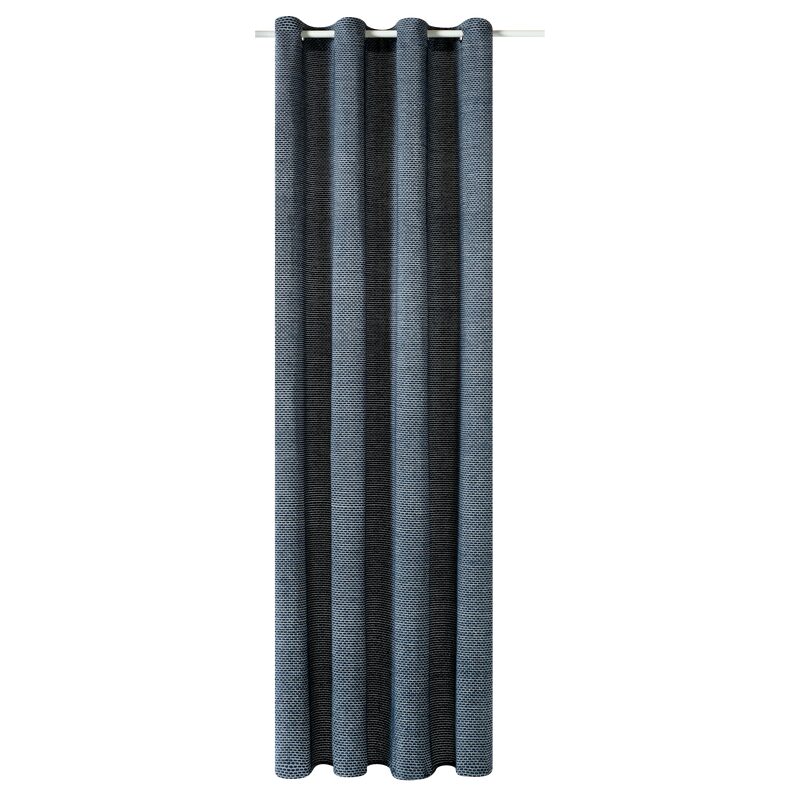 Rideau OPERA coloris bleu pétrole 135 x 260 cm