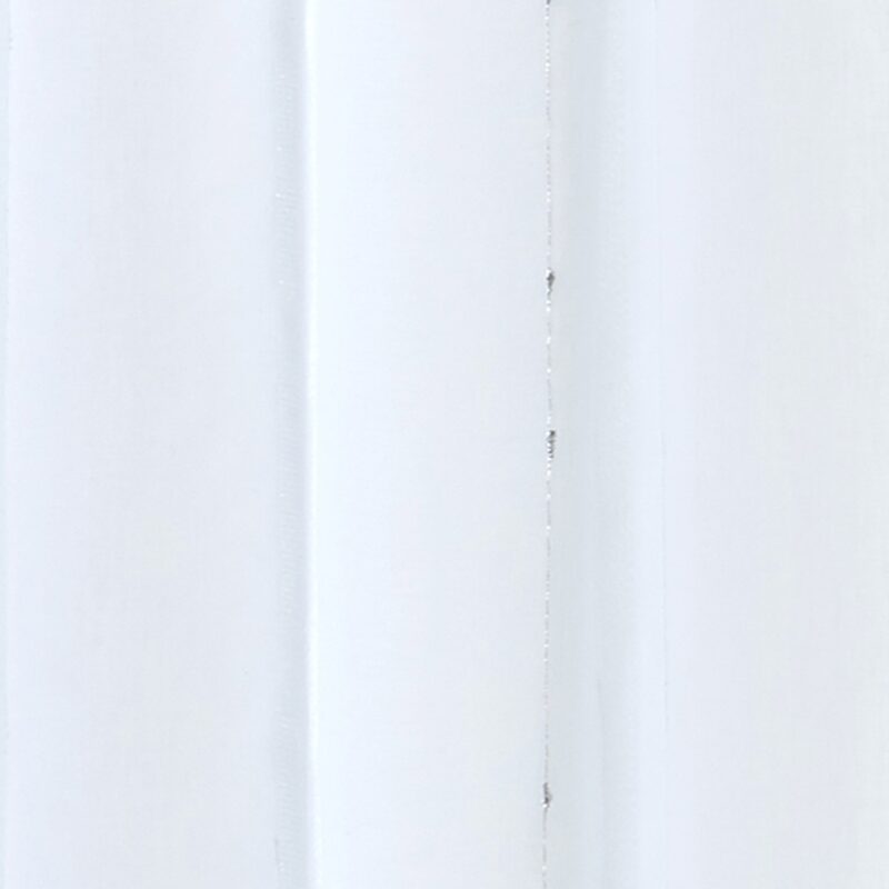 Voilage SILLON coloris blanc 140 x 260 cm