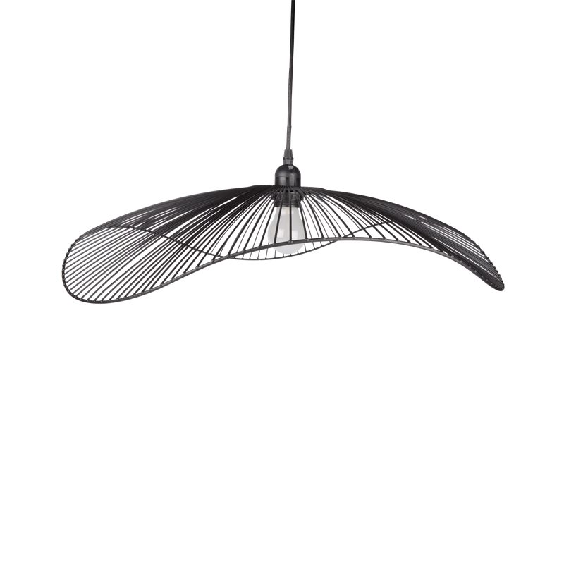 Suspension ELLYPSE coloris noir 11,5 x 60,5 cm