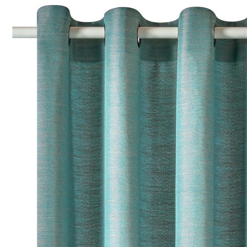 Rideau dépolluant TRENZA coloris bleu 135 x 240 cm