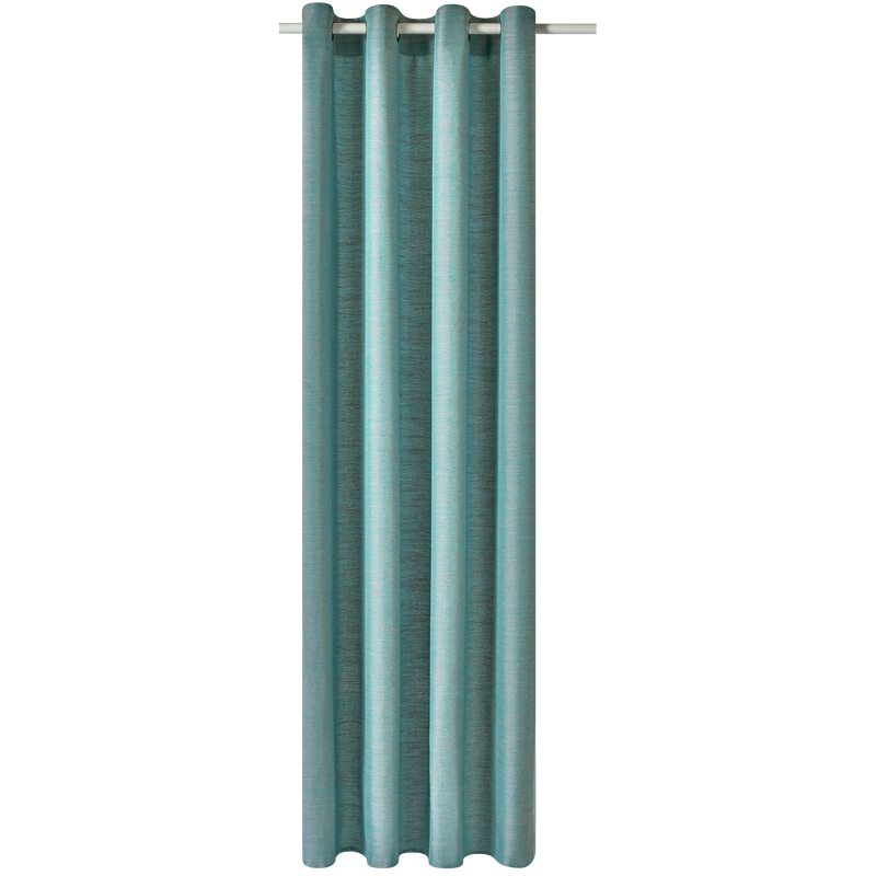 Rideau dépolluant TRENZA coloris bleu 135 x 240 cm