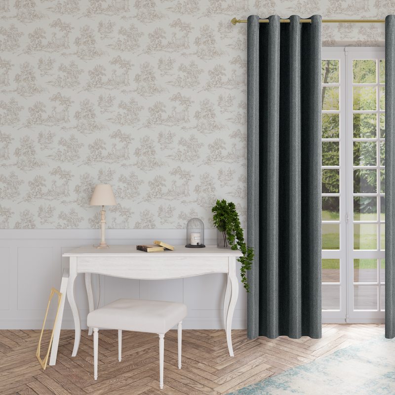 Rideau DALI coloris anthracite 140 x 250 cm