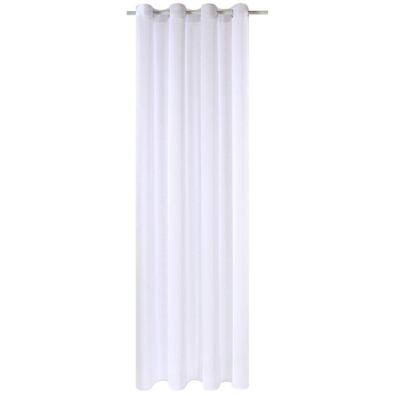 Voilage ELIA coloris blanc 140 x 260 cm
