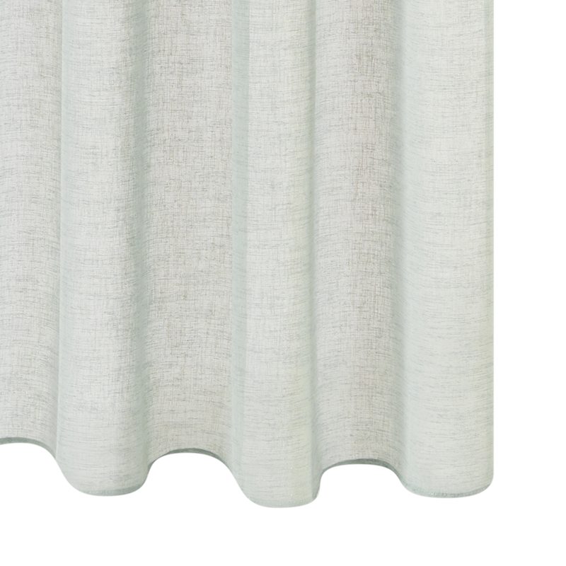 Voilage CASA coloris vert d'eau 140 x 240 cm