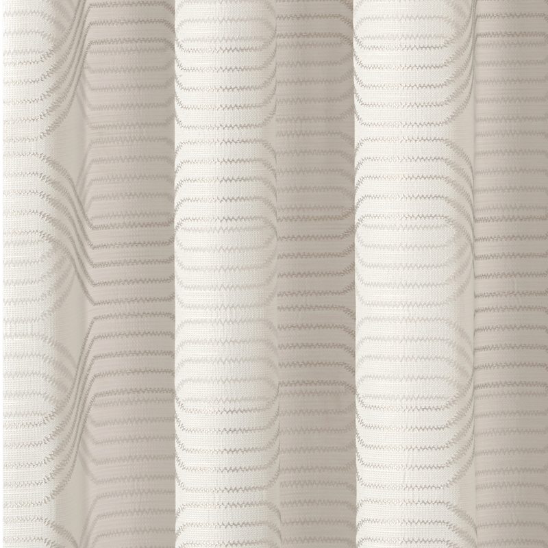 Rideau PACIFIQUE coloris gris perle 140 x 260 cm