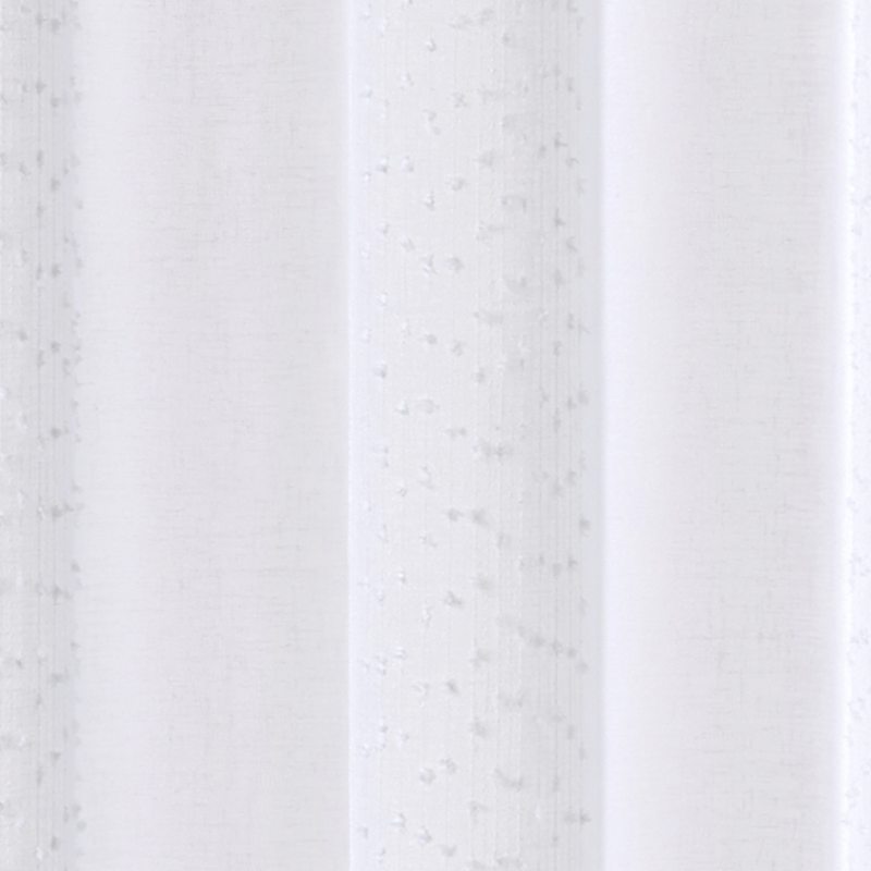 Voilage FLOCON coloris blanc 140 x 260 cm