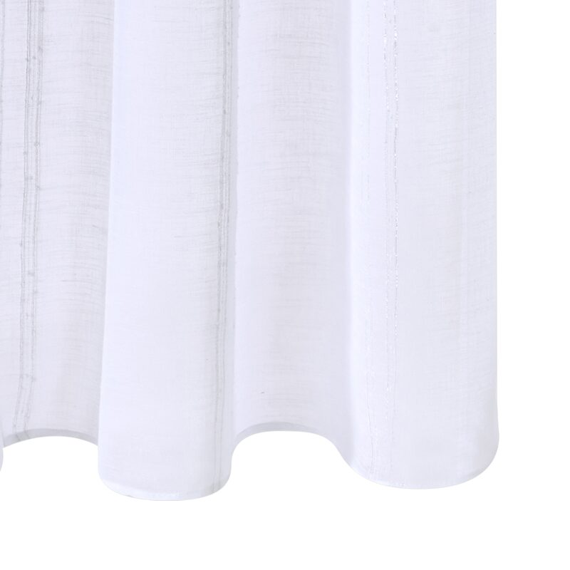 Voilage TILDA coloris blanc 140 x 260 cm