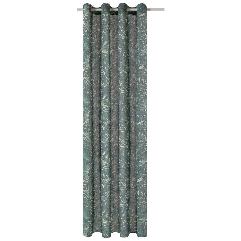 Rideau MANGROVE coloris vert 135 x 260 cm