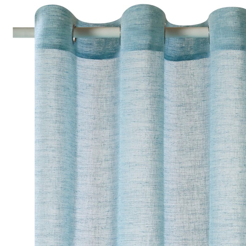 Voilage CASA coloris aqua 140 x 240 cm