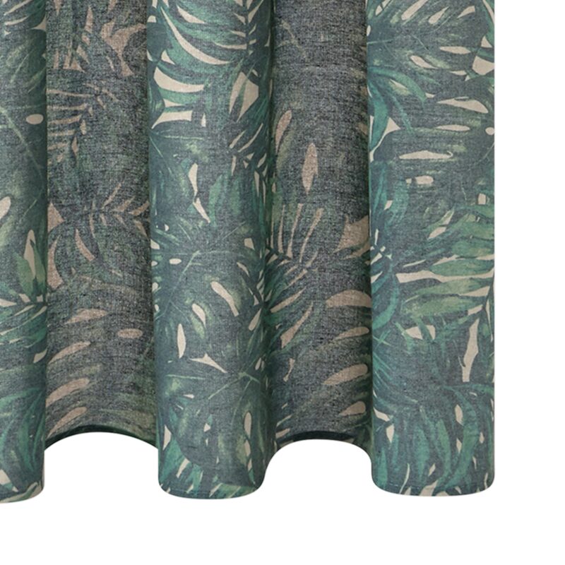 Rideau MANGROVE coloris vert 135 x 260 cm