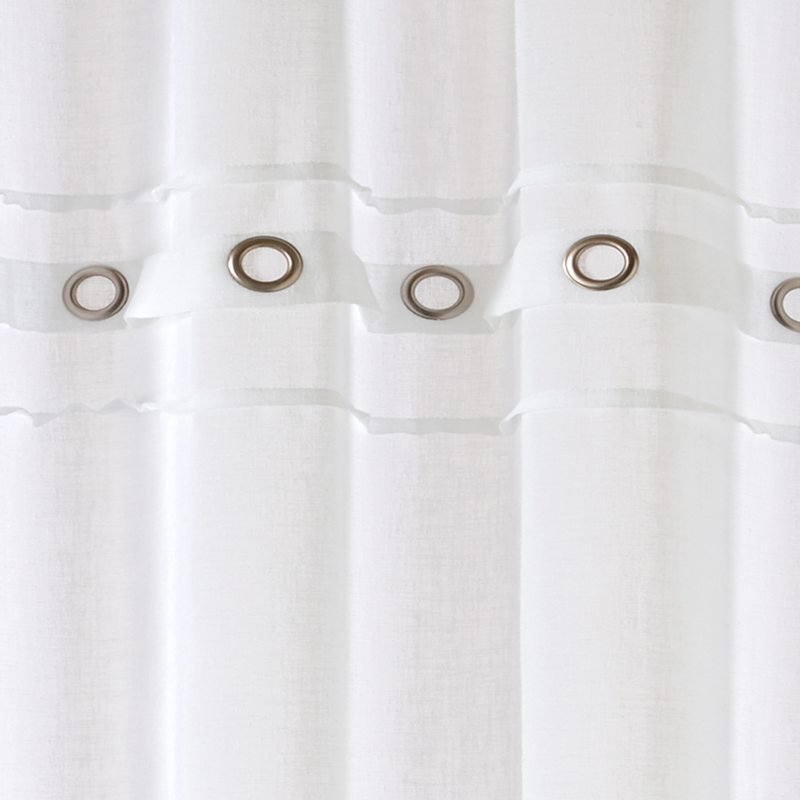Voilage CAP HORN coloris blanc 140 x 240 cm