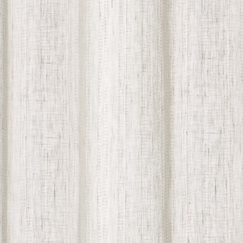Voilage Lin GHIANA coloris perle 140 x 260 cm