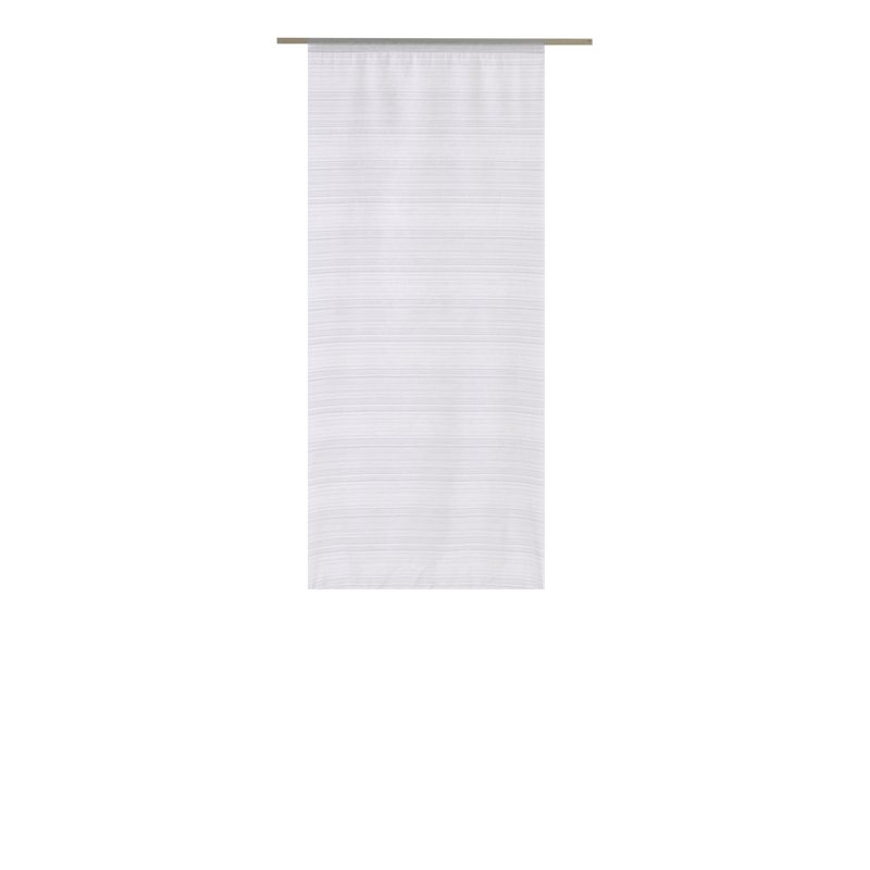 Vitrage LILLA coloris blanc 58 x 130 cm