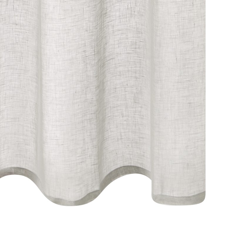 Voilage GRIANTA coloris gris perle 140 x 260 cm