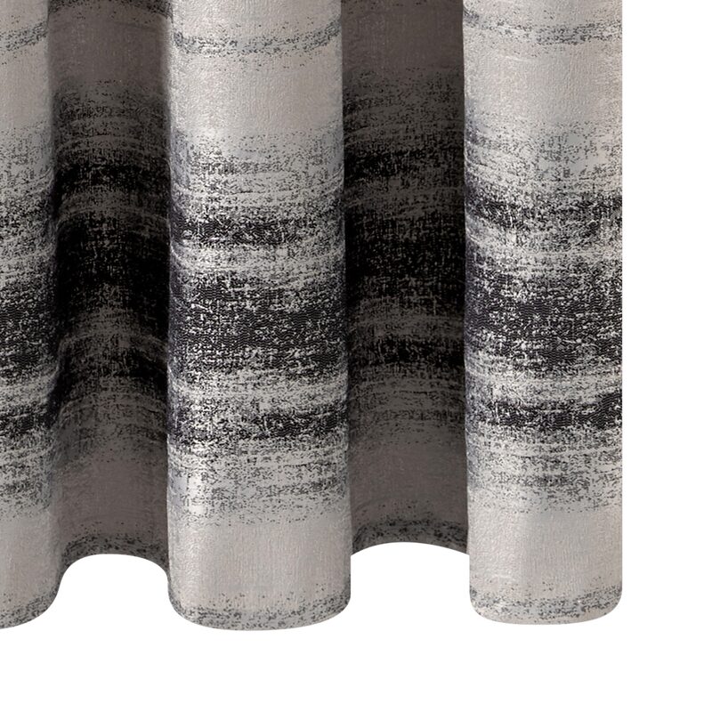 Rideau KEHMA coloris noir 140 x 260 cm