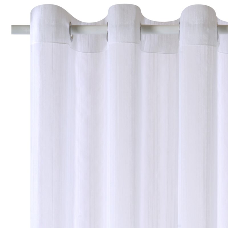 Voilage LILLA coloris blanc 140 x 260 cm