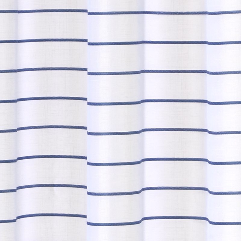 Voilage SAILOR coloris bleu marine 140 x 240 cm