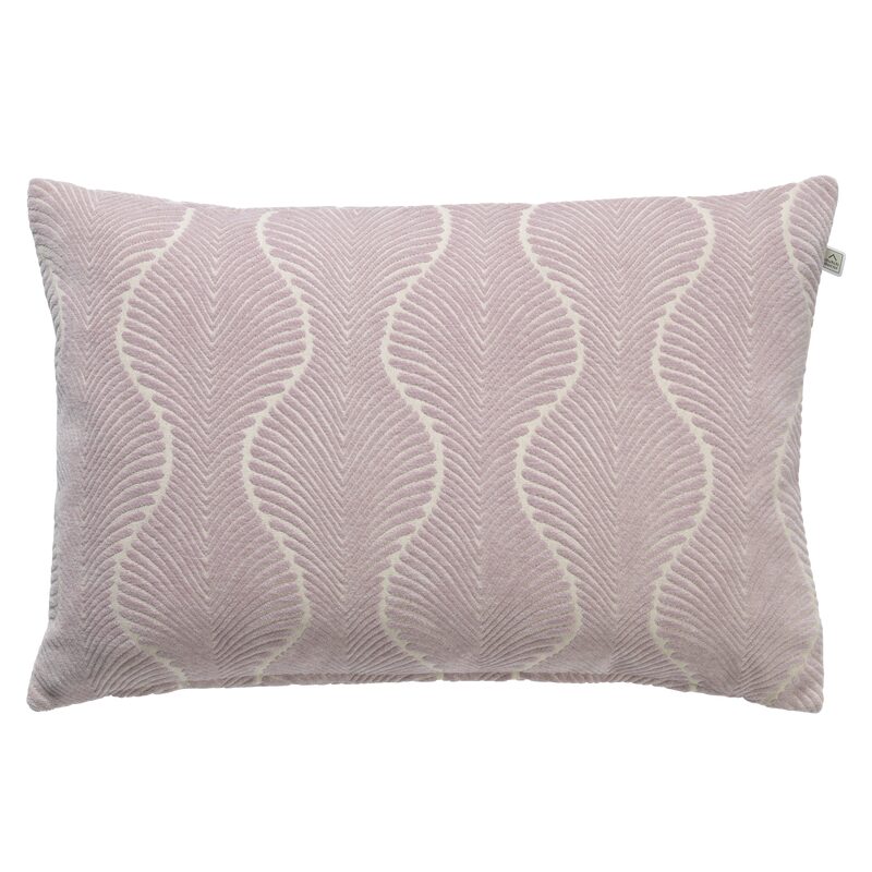 Coussin AMANDA coloris lilas 40 x 60 cm