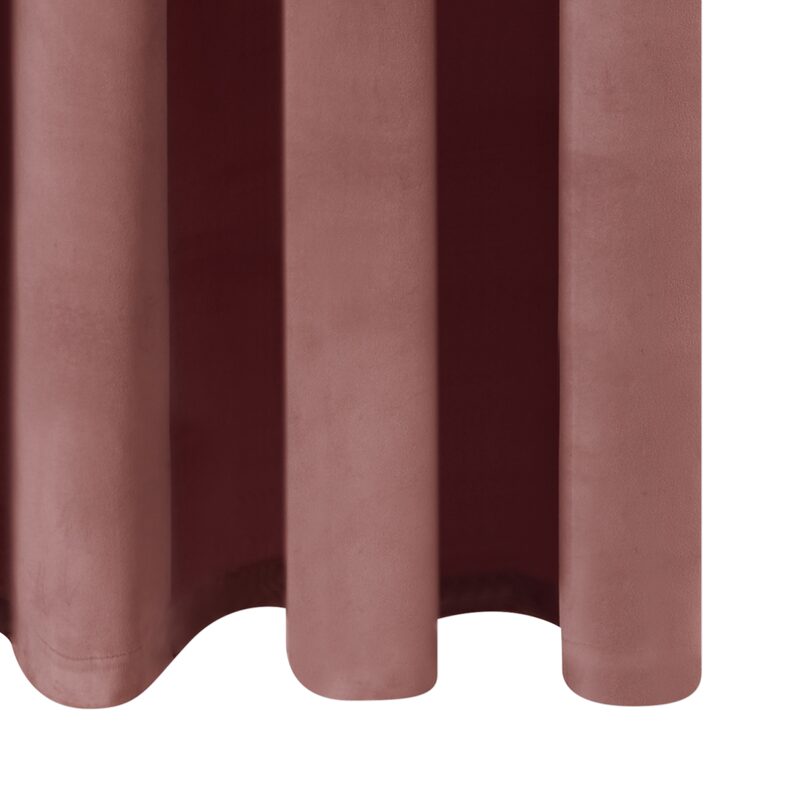 Rideau MYNDOS coloris rose 140 x 260 cm