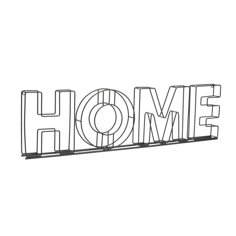 Lettrage HOME coloris noir