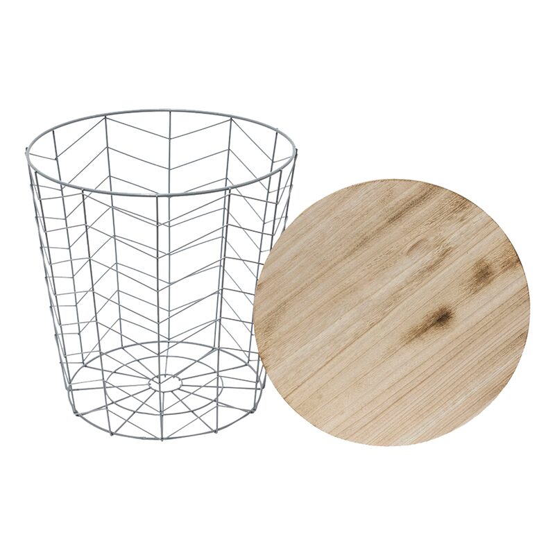 Table d'appoint JUKA coloris bois