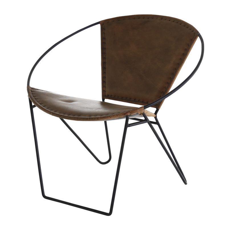 Fauteuil MONTECRISTO coloris brun