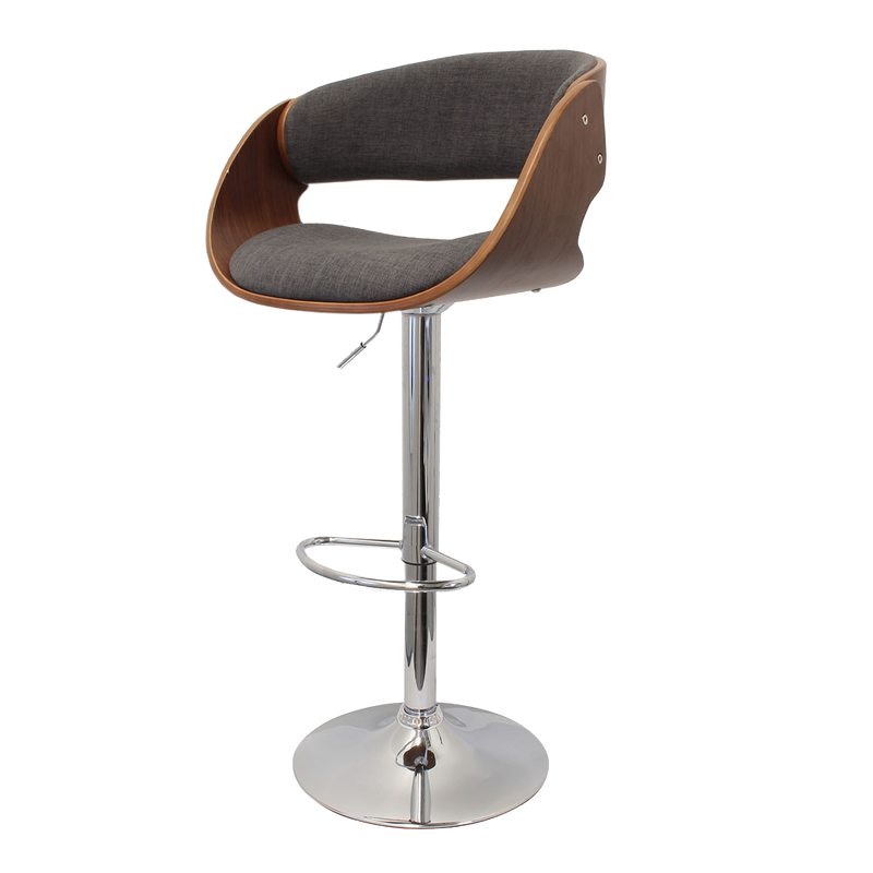 Tabouret RETRO coloris gris