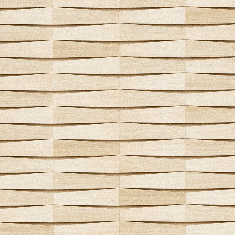 Papier peint intissé YOKO coloris beige