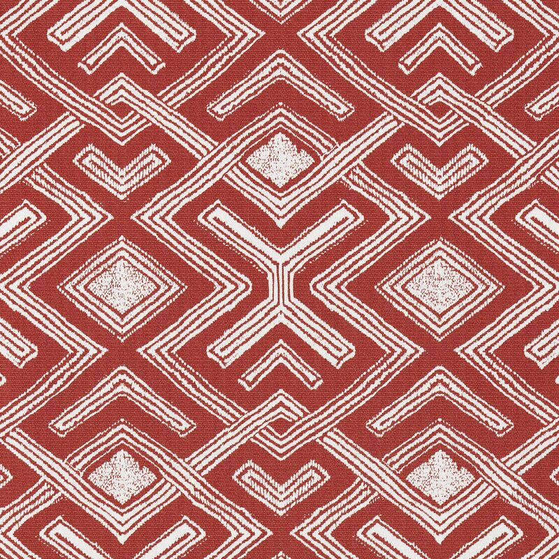 Papier peint intissé YAKAMA coloris terracotta