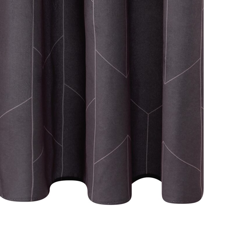 Rideau FILAIRE coloris anthracite 140 x 260 cm