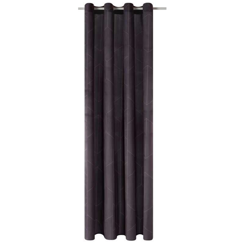 Rideau FILAIRE coloris anthracite 140 x 260 cm