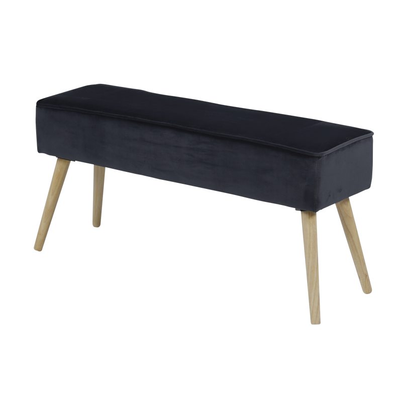 Banc POPY coloris gris foncé
