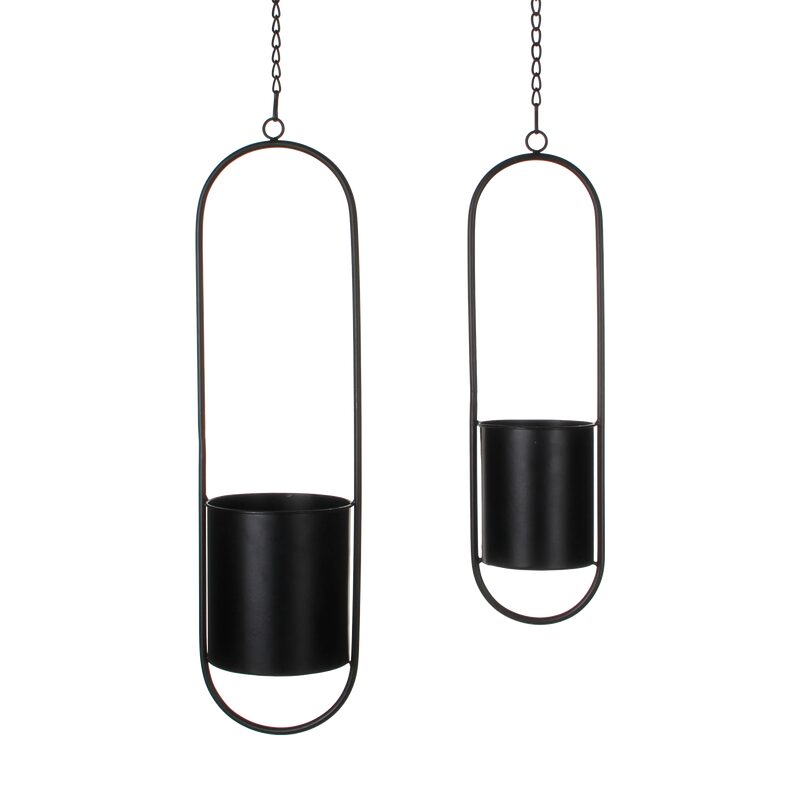 Pot suspendu ABIES coloris noir