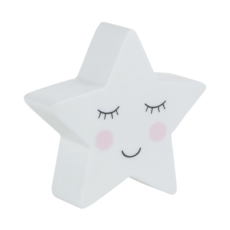 Veilleuse SWEET DREAMS STAR NIGHT LIGHT 14,5 x 14,5 cm
