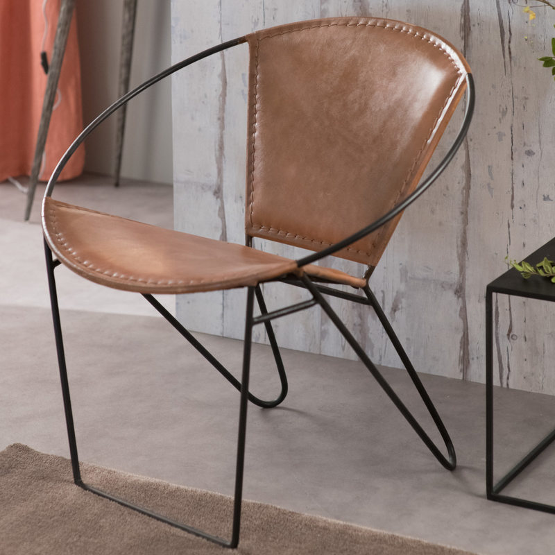 Fauteuil MONTECRISTO coloris brun