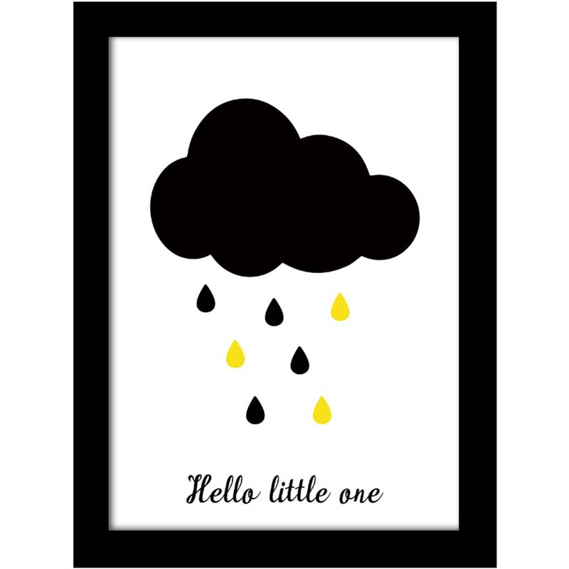 Tableau HELLO LITTLE ONE 30 x 40 cm