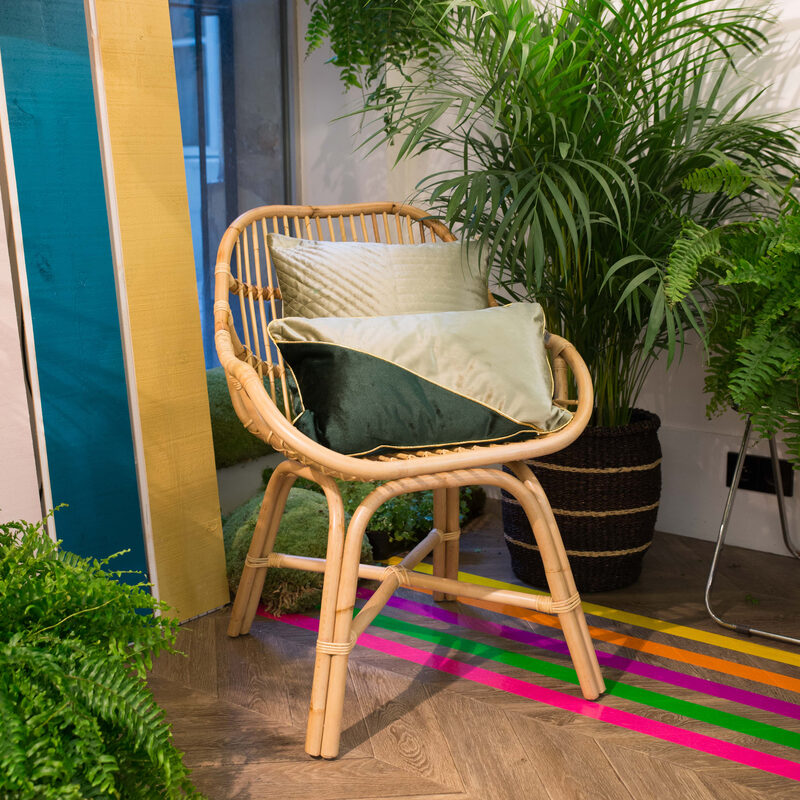 Fauteuil TARA coloris rotin naturel